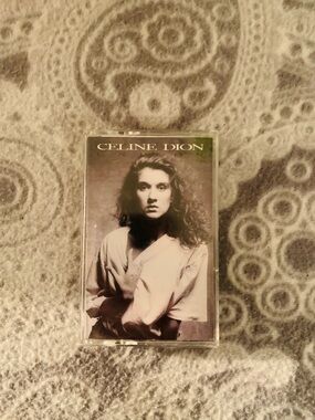 Celine Dion Cassette Tape - Untitled Album - Black & Cream 🖤